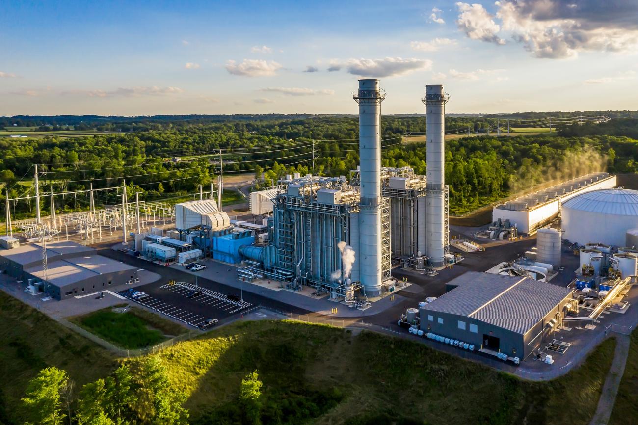 Hickory run power plant